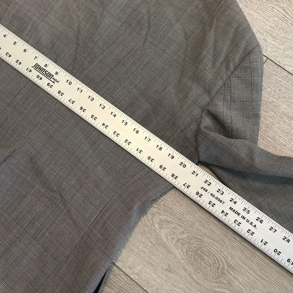 Polo‎ University Club Ralph Lauren Plaid Sport Coat Blazer Jacket 42 Preppy